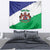 Personalised Lesotho Tapestry Coat Of Arms With Map