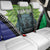 Personalised Lesotho Black Rhinoceros Back Car Seat Cover With Aloe Polyphylla