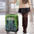 Personalised Lesotho Black Rhinoceros Luggage Cover With Aloe Polyphylla