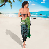 Personalised Lesotho Black Rhinoceros Sarong With Aloe Polyphylla