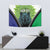 Personalised Lesotho Black Rhinoceros Tapestry With Aloe Polyphylla