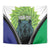 Personalised Lesotho Black Rhinoceros Tapestry With Aloe Polyphylla