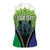 Personalised Lesotho Black Rhinoceros Women Sleeveless Polo Shirt With Aloe Polyphylla