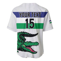 Custom Lesotho Football Baseball Jersey Likuena For Victory