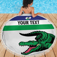 Custom Lesotho Football Beach Blanket Likuena For Victory