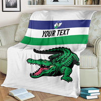 Custom Lesotho Football Blanket Likuena For Victory