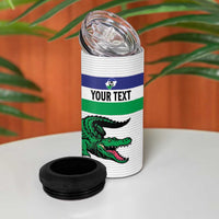 Custom Lesotho Football 4 in 1 Can Cooler Tumbler Likuena For Victory