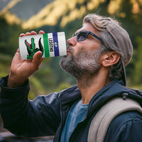 Custom Lesotho Football 4 in 1 Can Cooler Tumbler Likuena For Victory