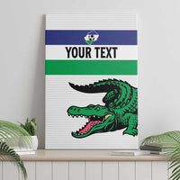 Custom Lesotho Football Canvas Wall Art Likuena For Victory