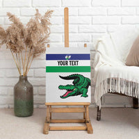 Custom Lesotho Football Canvas Wall Art Likuena For Victory