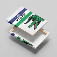 Custom Lesotho Football Canvas Wall Art Likuena For Victory