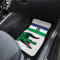 Custom Lesotho Football Car Mats Likuena For Victory
