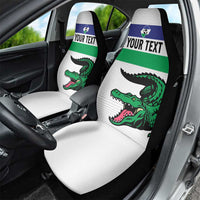 Custom Lesotho Football Car Seat Cover Likuena For Victory