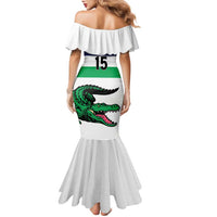 Custom Lesotho Football Family Matching Mermaid Dress and Hawaiian Shirt Likuena For Victory