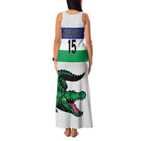 Custom Lesotho Football Family Matching Tank Maxi Dress and Hawaiian Shirt Likuena For Victory