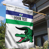 Custom Lesotho Football Garden Flag Likuena For Victory