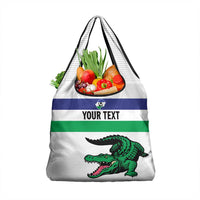 Custom Lesotho Football Grocery Bag Likuena For Victory