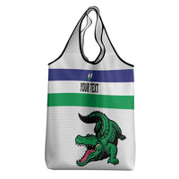 Custom Lesotho Football Grocery Bag Likuena For Victory