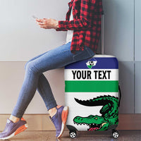 Custom Lesotho Football Luggage Cover Likuena For Victory