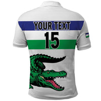 Custom Lesotho Football Polo Shirt Likuena For Victory