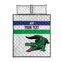 Custom Lesotho Football Quilt Bed Set Likuena For Victory