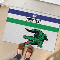 Custom Lesotho Football Rubber Doormat Likuena For Victory