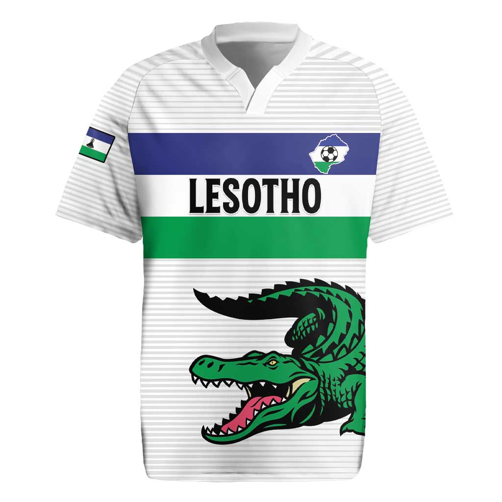 Custom Lesotho Football Rugby Jersey Likuena For Victory