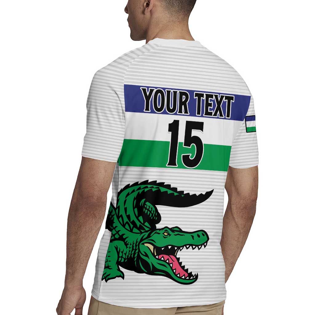 Custom Lesotho Football Rugby Jersey Likuena For Victory