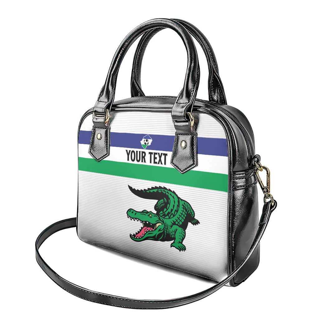 Custom Lesotho Football Shoulder Handbag Likuena For Victory