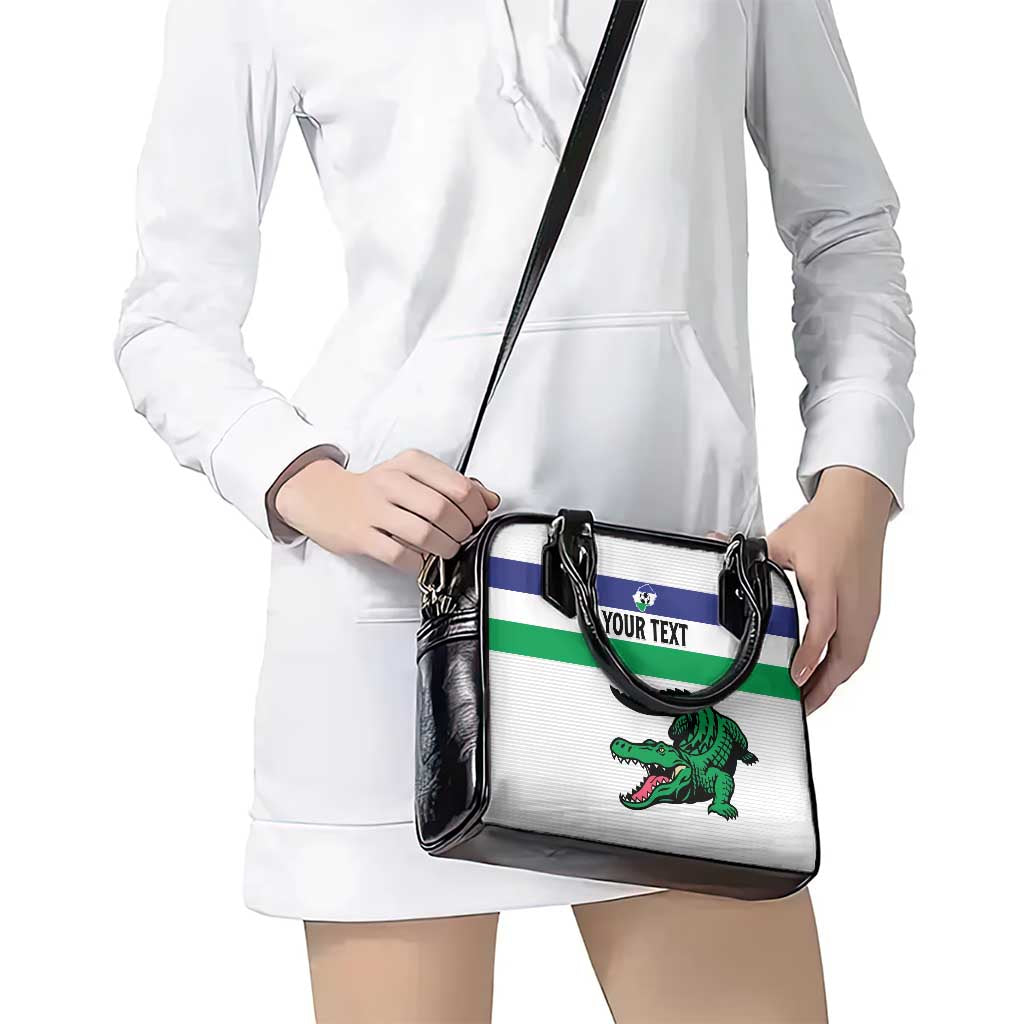 Custom Lesotho Football Shoulder Handbag Likuena For Victory