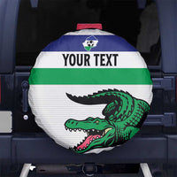 Custom Lesotho Football Spare Tire Cover Likuena For Victory