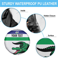 Custom Lesotho Football Spare Tire Cover Likuena For Victory