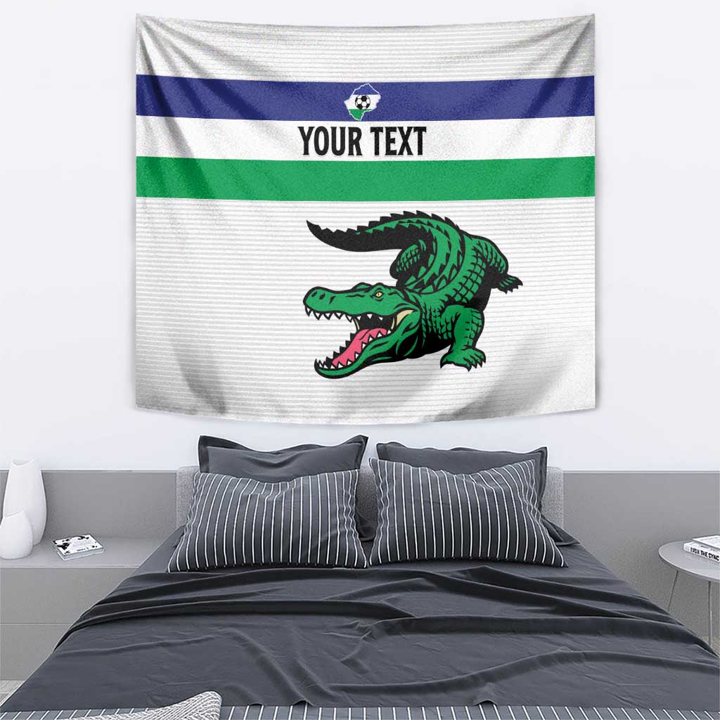 Custom Lesotho Football Tapestry Likuena For Victory