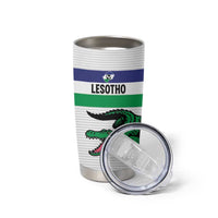 Custom Lesotho Football Tumbler Cup Likuena For Victory