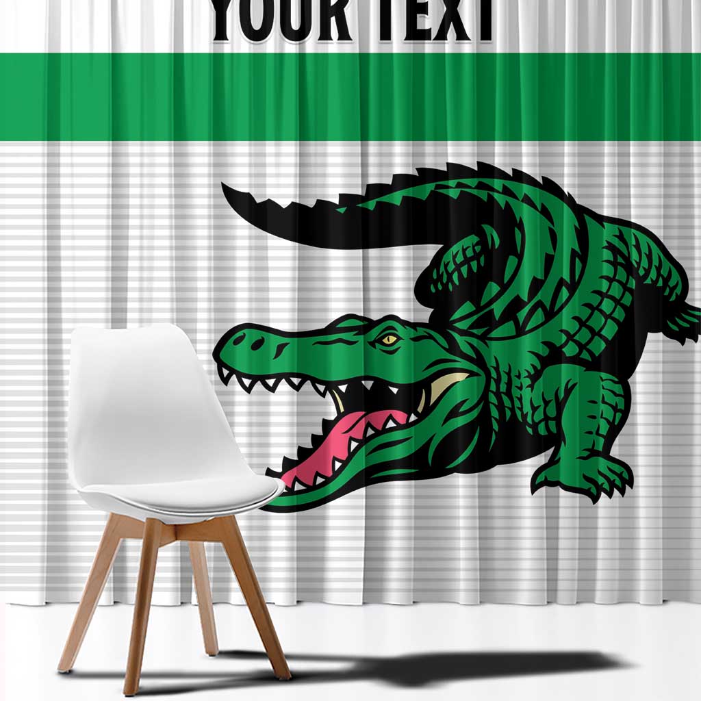 Custom Lesotho Football Window Curtain Likuena For Victory