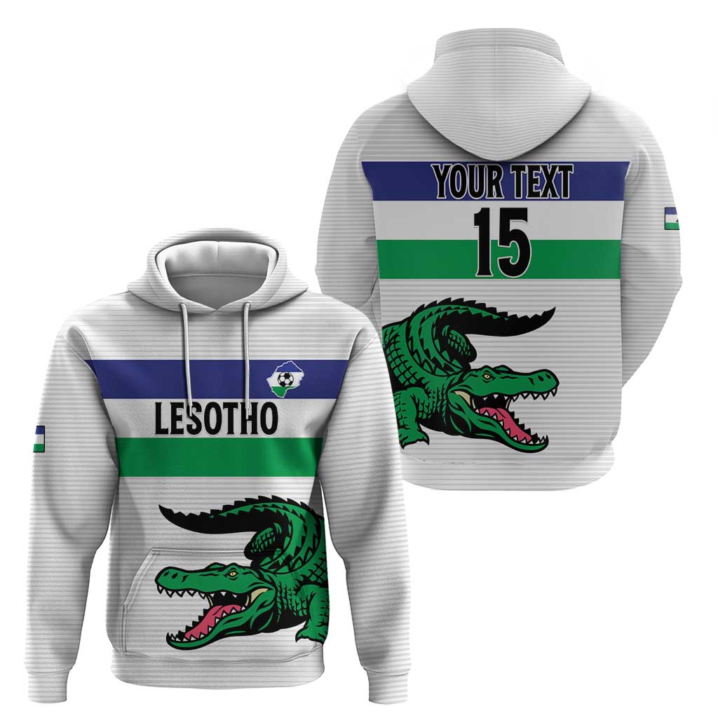 Custom Lesotho Football Zip Hoodie Likuena For Victory