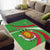 Personalized Burundi Independence Day Area Rug Coat Of Arms With Map