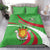 Personalized Burundi Independence Day Bedding Set Coat Of Arms With Map