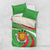 Personalized Burundi Independence Day Bedding Set Coat Of Arms With Map