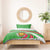 Personalized Burundi Independence Day Bedding Set Coat Of Arms With Map
