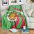 Personalized Burundi Independence Day Blanket Coat Of Arms With Map
