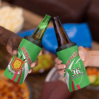 Personalized Burundi Independence Day 4 in 1 Can Cooler Tumbler Coat Of Arms With Map