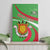 Personalized Burundi Independence Day Canvas Wall Art Coat Of Arms With Map