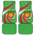 Personalized Burundi Independence Day Car Mats Coat Of Arms With Map