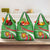 Personalized Burundi Independence Day Grocery Bag Coat Of Arms With Map
