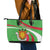 Personalized Burundi Independence Day Leather Tote Bag Coat Of Arms With Map