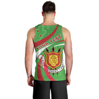 Personalized Burundi Independence Day Men Tank Top Coat Of Arms With Map