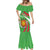 Personalized Burundi Independence Day Mermaid Dress Coat Of Arms With Map