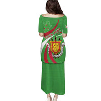 Personalized Burundi Independence Day Puletasi Coat Of Arms With Map