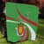 Personalized Burundi Independence Day Quilt Coat Of Arms With Map